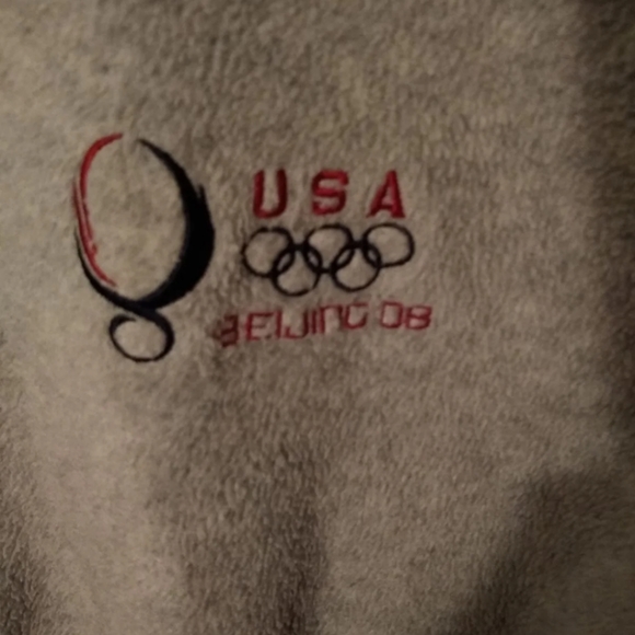 Large '08 Bejing Olympics Fleece Jacket - Picture 3 of 9